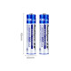 Doublepow NI-MH 1.2V 900mAh AAA Rechargeable Battery