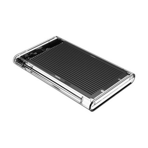 ORICO 2179C3 2.5-Inch Transparent Aluminum Black External Hard Drive Enclosure