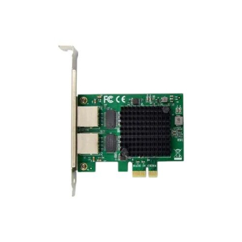 Intel OT-ST7279 PCIe x1 82571-T2 Dual Port Gigabit Ethernet Network Card