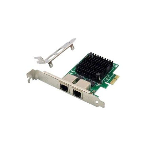 Intel OT-ST7279 PCIe x1 82571-T2 Dual Port Gigabit Ethernet Network Card