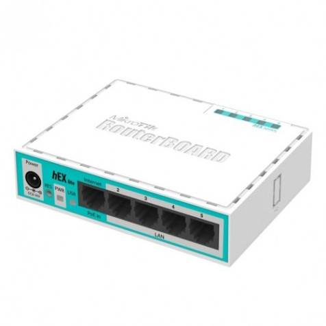 MikroTik hEX lite (RB750r2) Ethernet Router