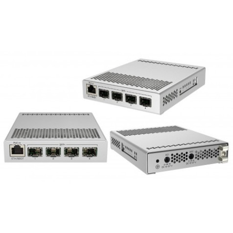 MikroTik CRS305-1G-4S+IN – Compact 10G SFP+ Cloud Router Switch