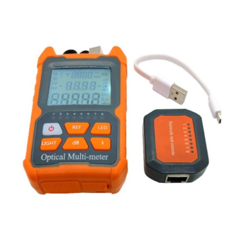 Optical Power Meter OTECH Mini Portable OPM VFL & RJ45 Network Cable Tester